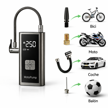 MotoPump – Inflador Inalámbrico